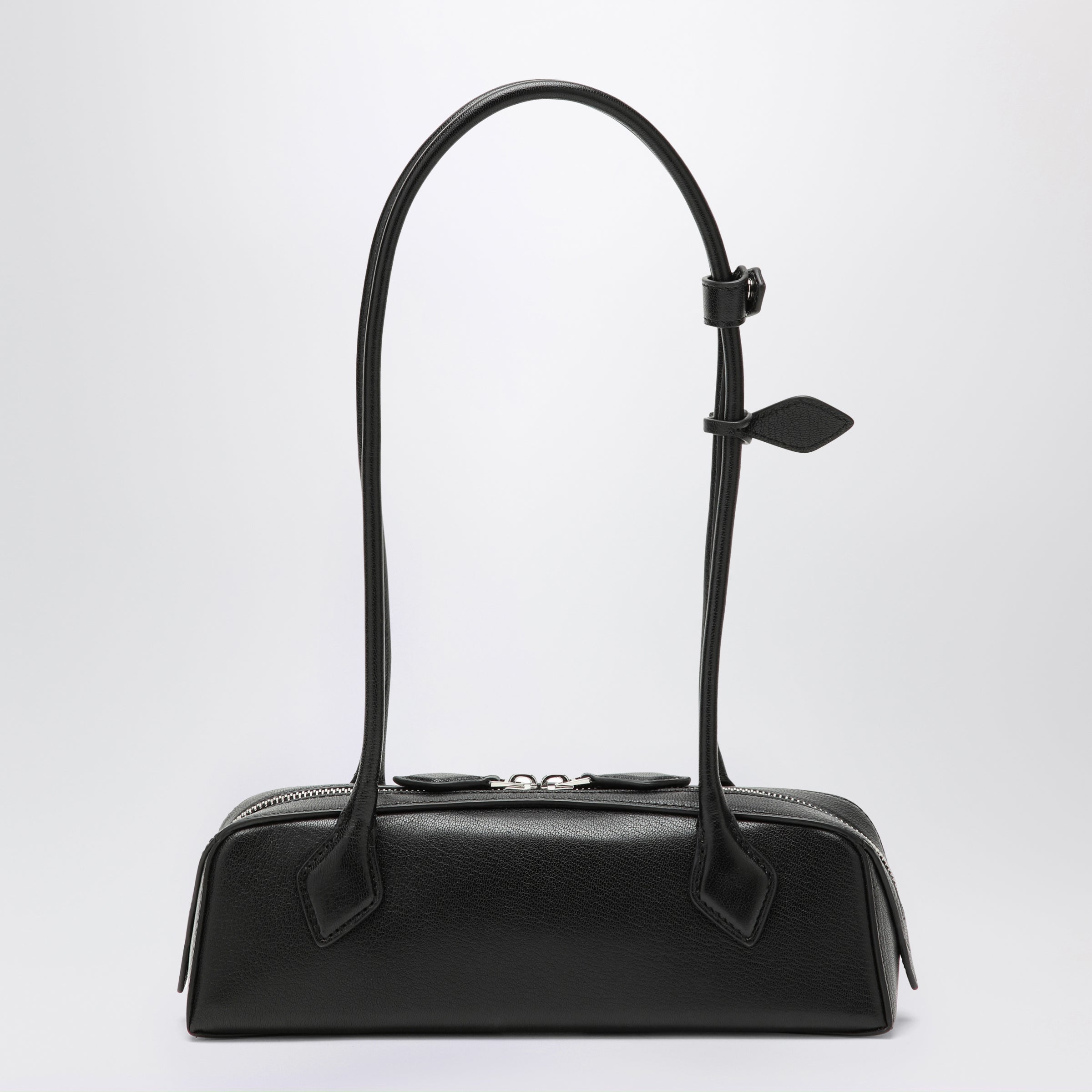 Alaia Small Teckel Black Leather Bag Women