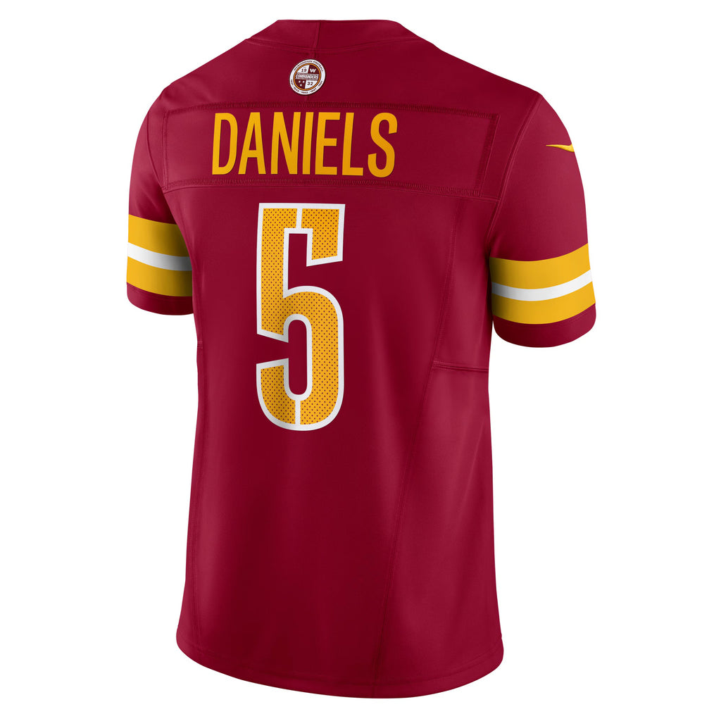 Washington Commanders Jayden Daniels Burgundy Vapor F.U.S.E. Limited Jersey