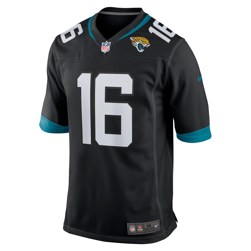 Jacksonville Jaguars Trevor Lawrence Black Alternate Game Jersey