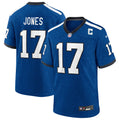 Indianapolis Colts Daniel Jones Heather Royal Alternate 2 Indiana Nights Game Jersey