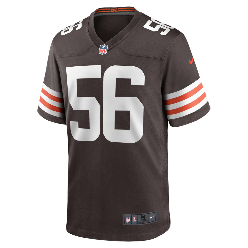 Cleveland Browns Luke Wypler Brown Team Game Jersey