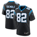 Carolina Panthers Tommy Tremble Black Team Game Jersey