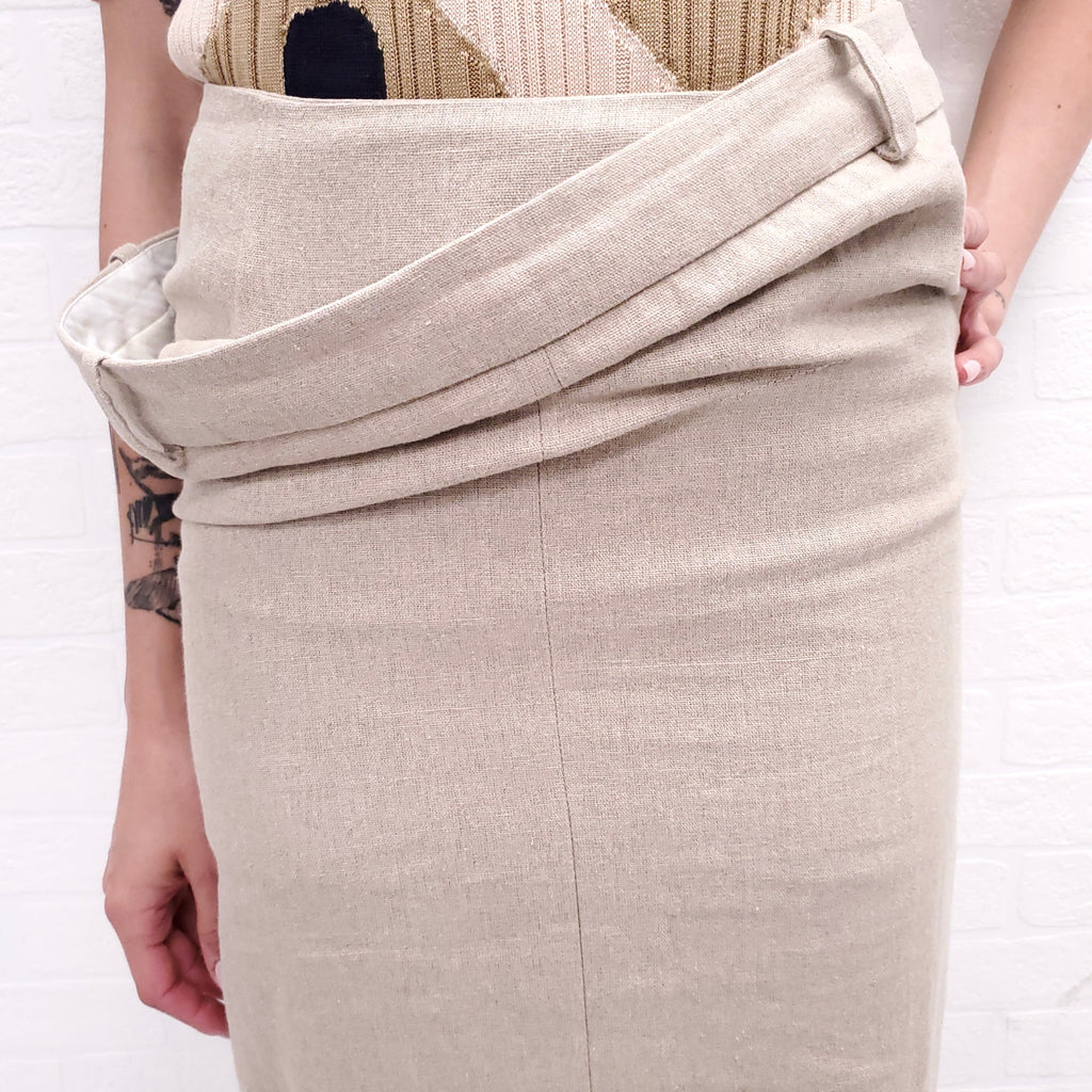 JACQUEMUS LA JUPE VELA SKIRT - SIZE 32