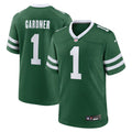 New York Jets Ahmad Sauce Gardner Legacy Green Game Jersey