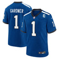Indianapolis Colts Ahmad Sauce Gardner Heather Royal Alternate 2 Indiana Nights Game Jersey