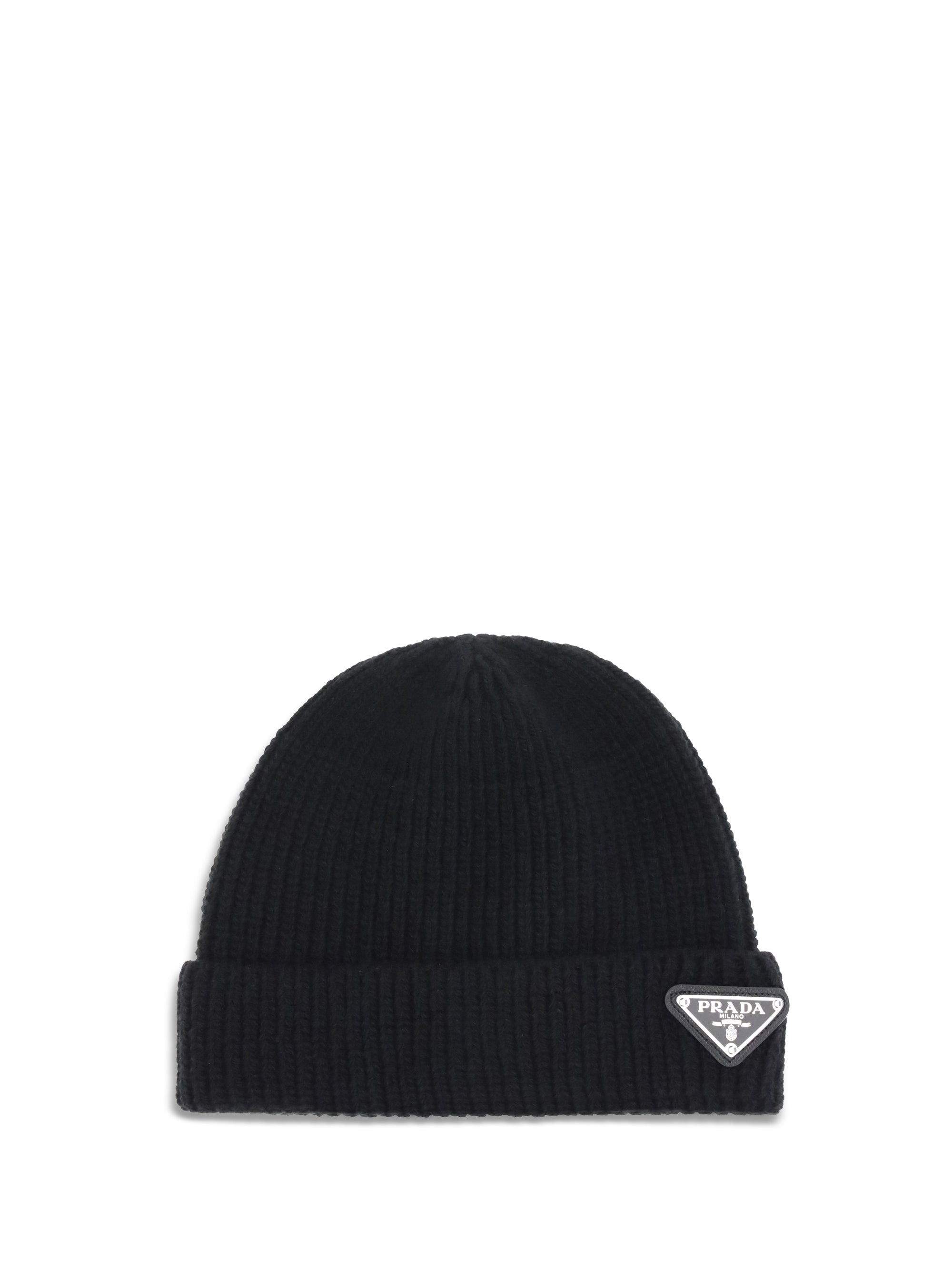 Prada Men Beanie Hat With Logo