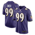 Baltimore Ravens Odafe Oweh Purple Game Jersey