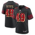San Francisco 49ers The Faithful Black 2025 Rivalries Collection Game Jersey