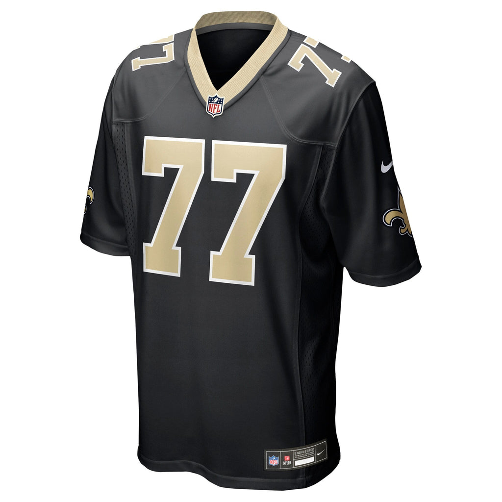 New Orleans Saints Dillon Radunz Black Team Game Jersey