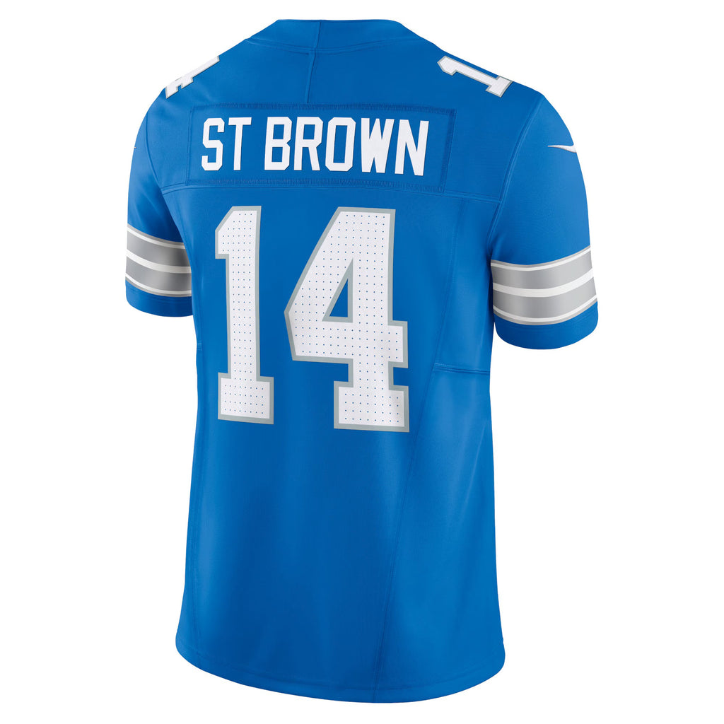Detroit Lions Amon-Ra St. Brown Blue Vapor F.U.S.E. Limited Jersey