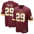 Washington Football Team Kendall Fuller Burgundy Team Game Jersey