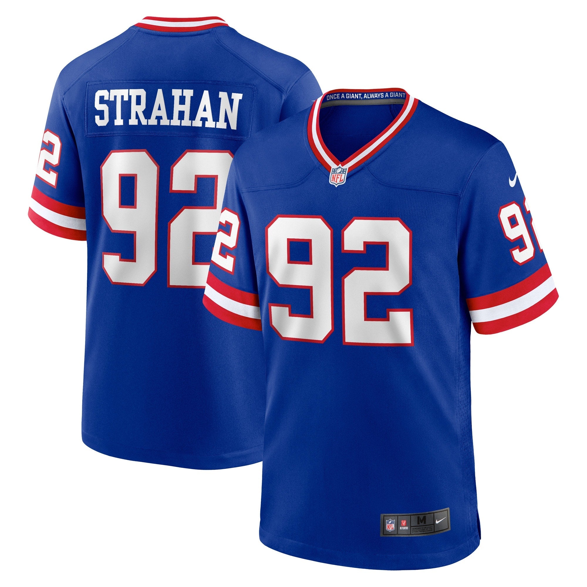 New York Giants Michael Strahan Royal Retired Player Alternate Game Jersey