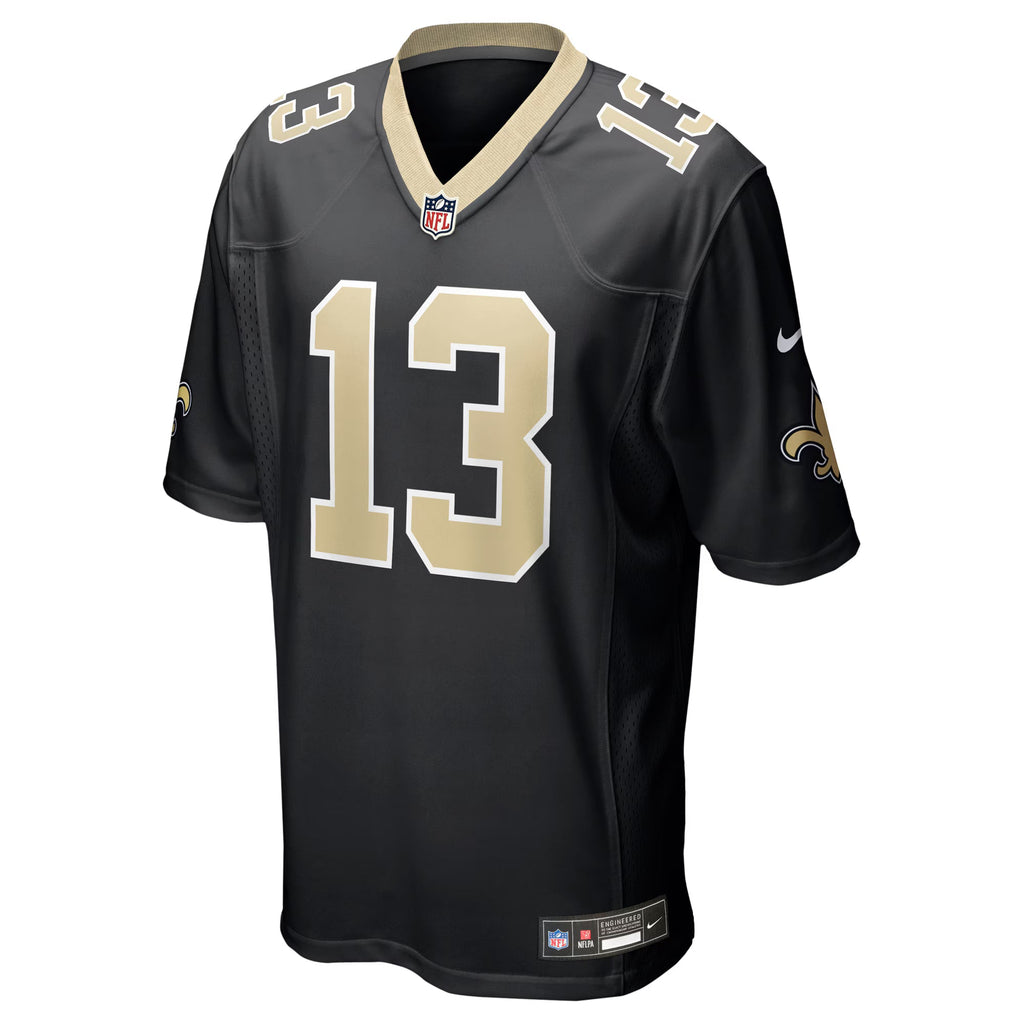 New Orleans Saints Velus Jones Jr. Black Team Game Jersey