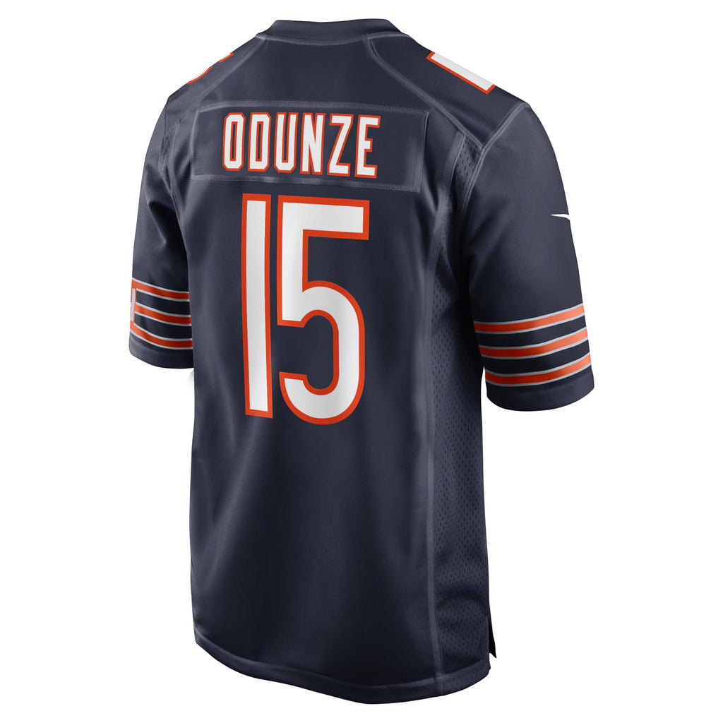 Chicago Bears Rome Odunze Navy Player Game Jersey