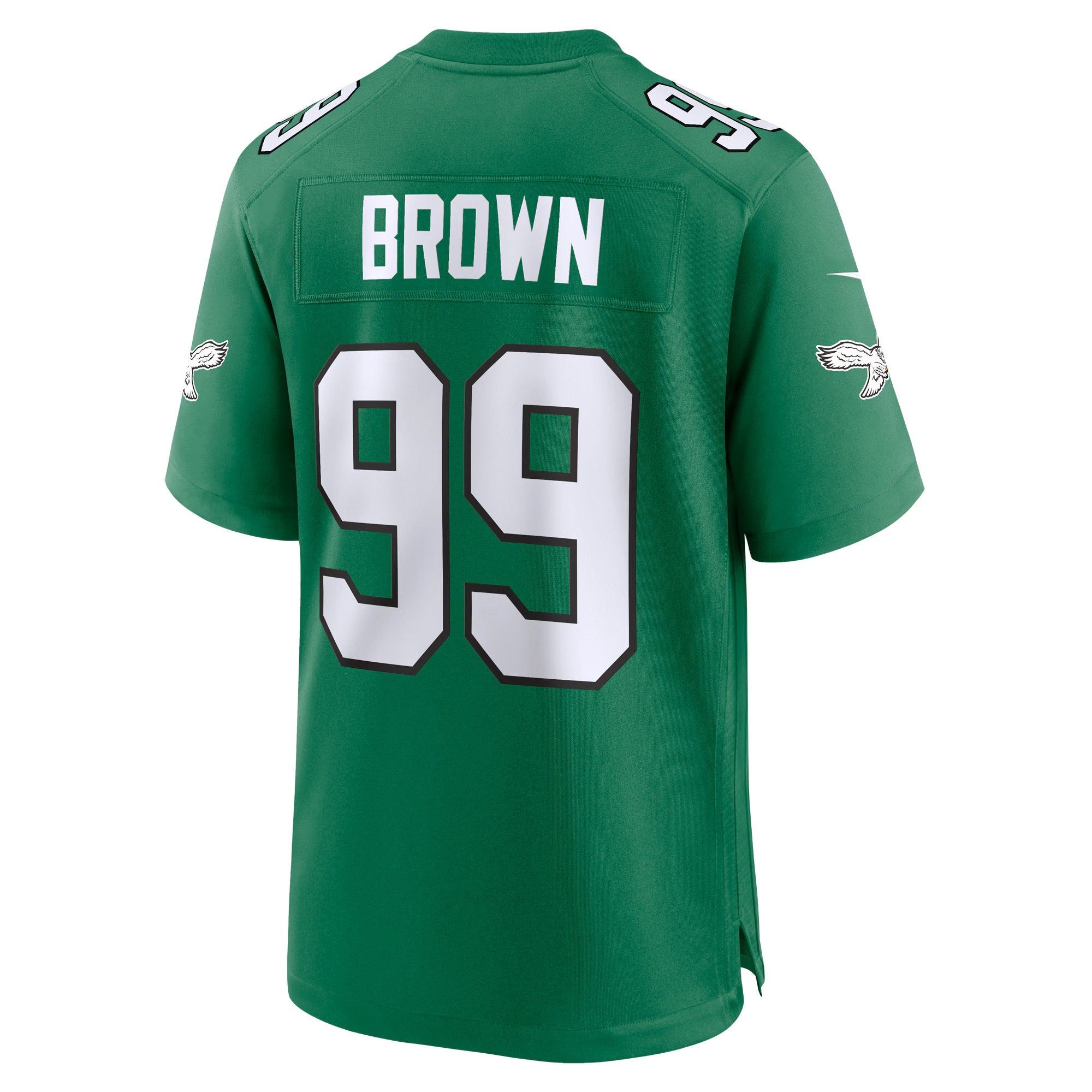 Philadelphia Eagles Jerome Brown Kelly Green Retired Player Alternate Game Jersey