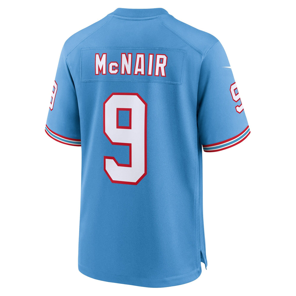Tennessee Titans Steve McNair Light Blue Retired Player Alternate Game Jersey