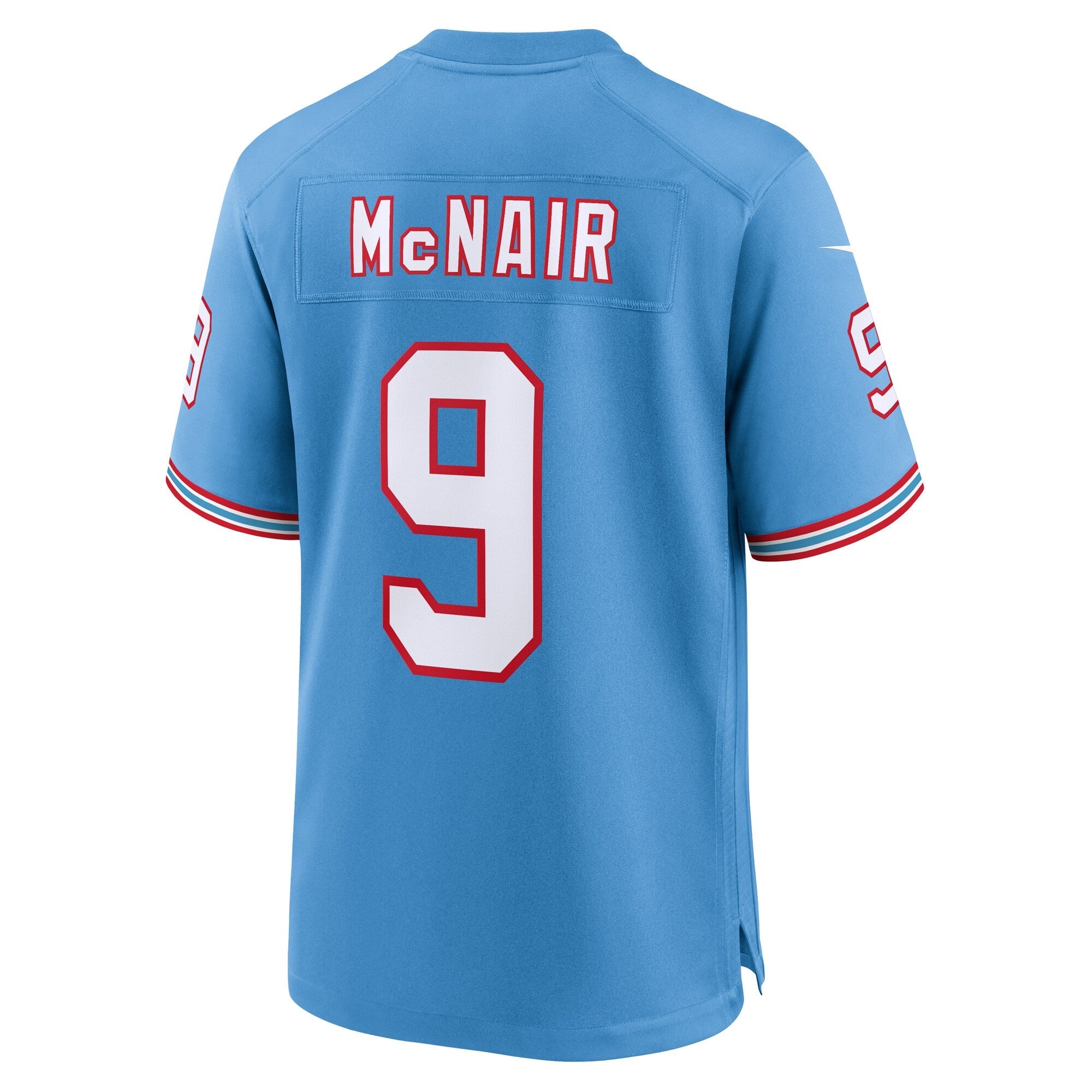 Tennessee Titans Steve McNair Light Blue Retired Player Alternate Game Jersey