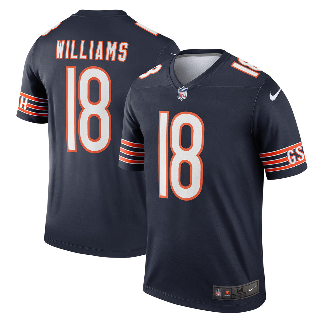 Chicago Bears Caleb Williams Navy Legend Player Performance Top