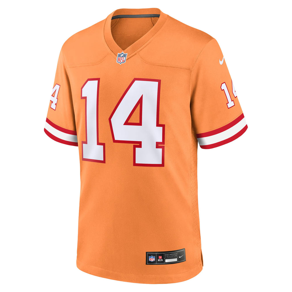 Tampa Bay Buccaneers Chris Godwin Jr. Orange Alternate Game Player Jersey