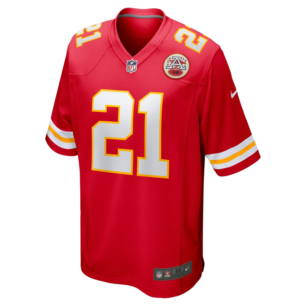 Kansas City Chiefs Jaden Hicks Red Game Jersey
