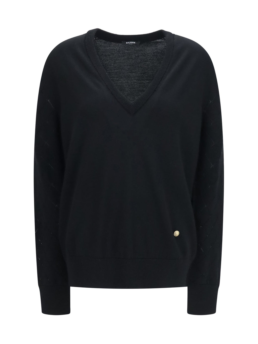 Balmain Women V-Neck Sweater