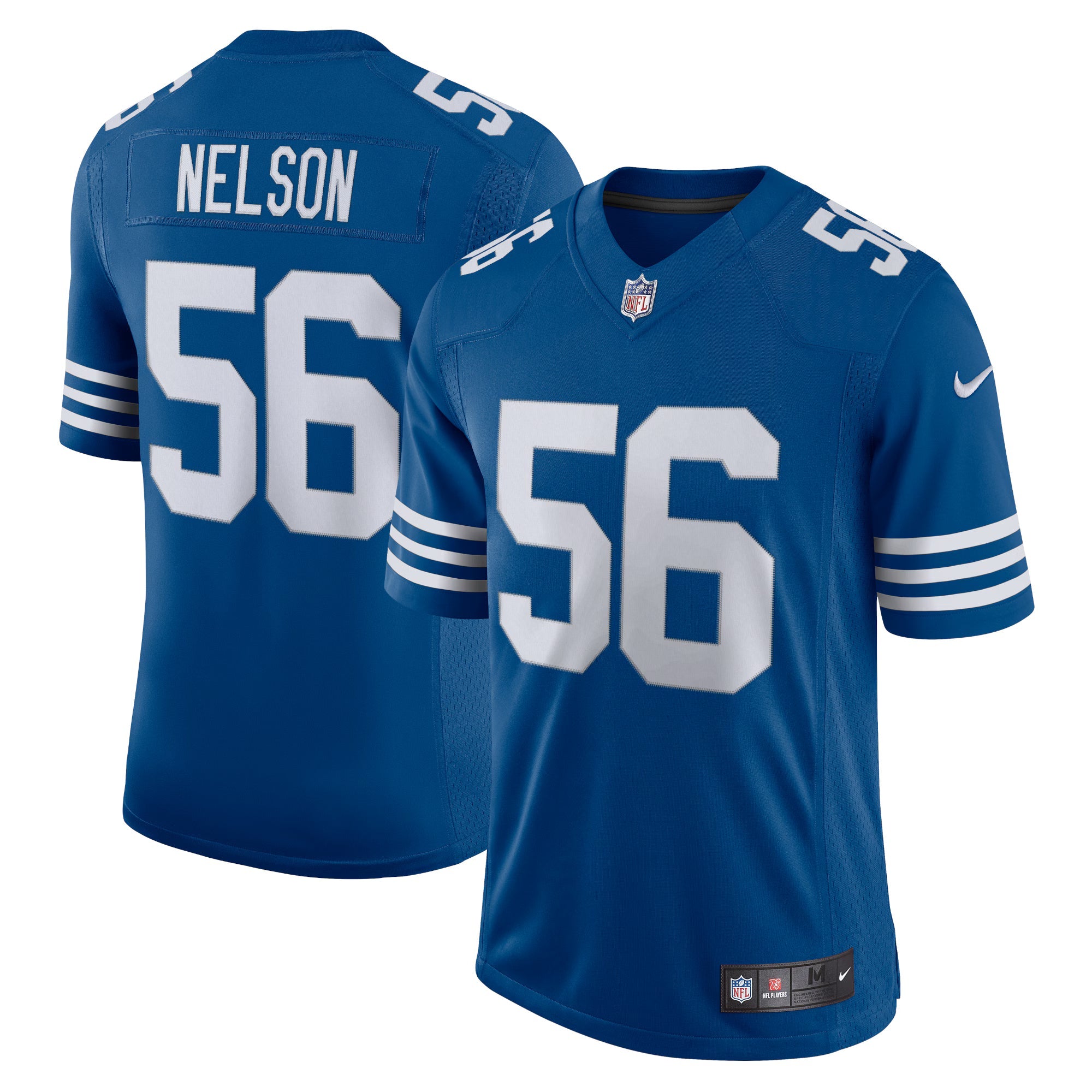 Indianapolis Colts Quenton Nelson Royal Alternate Vapor Limited Jersey