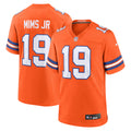 Denver Broncos Marvin Mims Jr Orange Mile High Collection 1977 Throwback Player Game Jersey