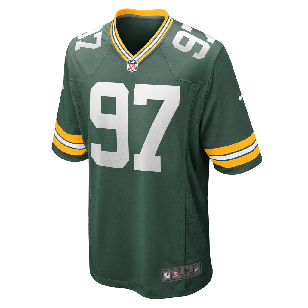 Green Bay Packers Kenny Clark Green Game Jersey
