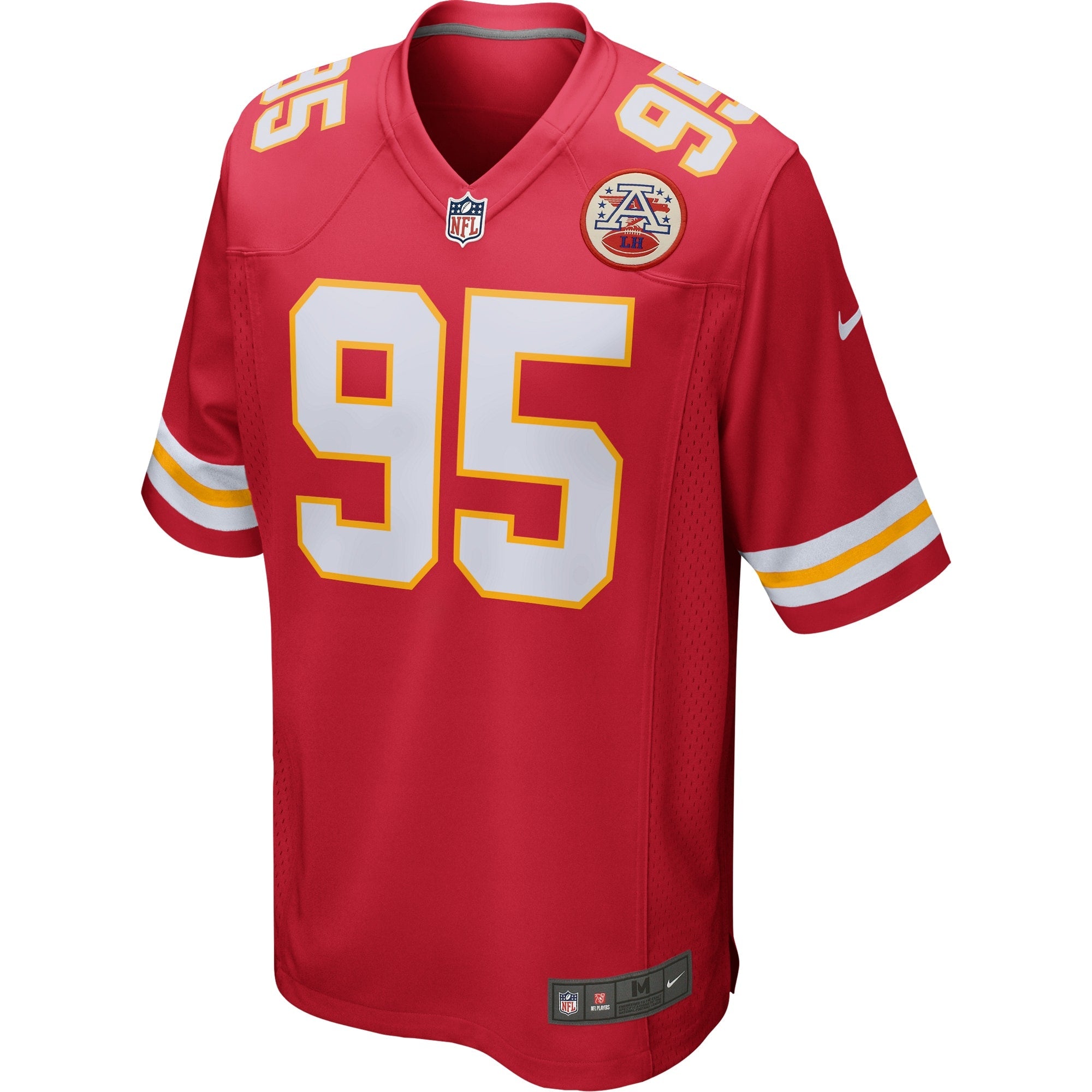 Kansas City Chiefs Chris Jones Red Game Jersey