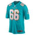 Miami Dolphins Lester Cotton Sr. Aqua Home Game Player Jersey