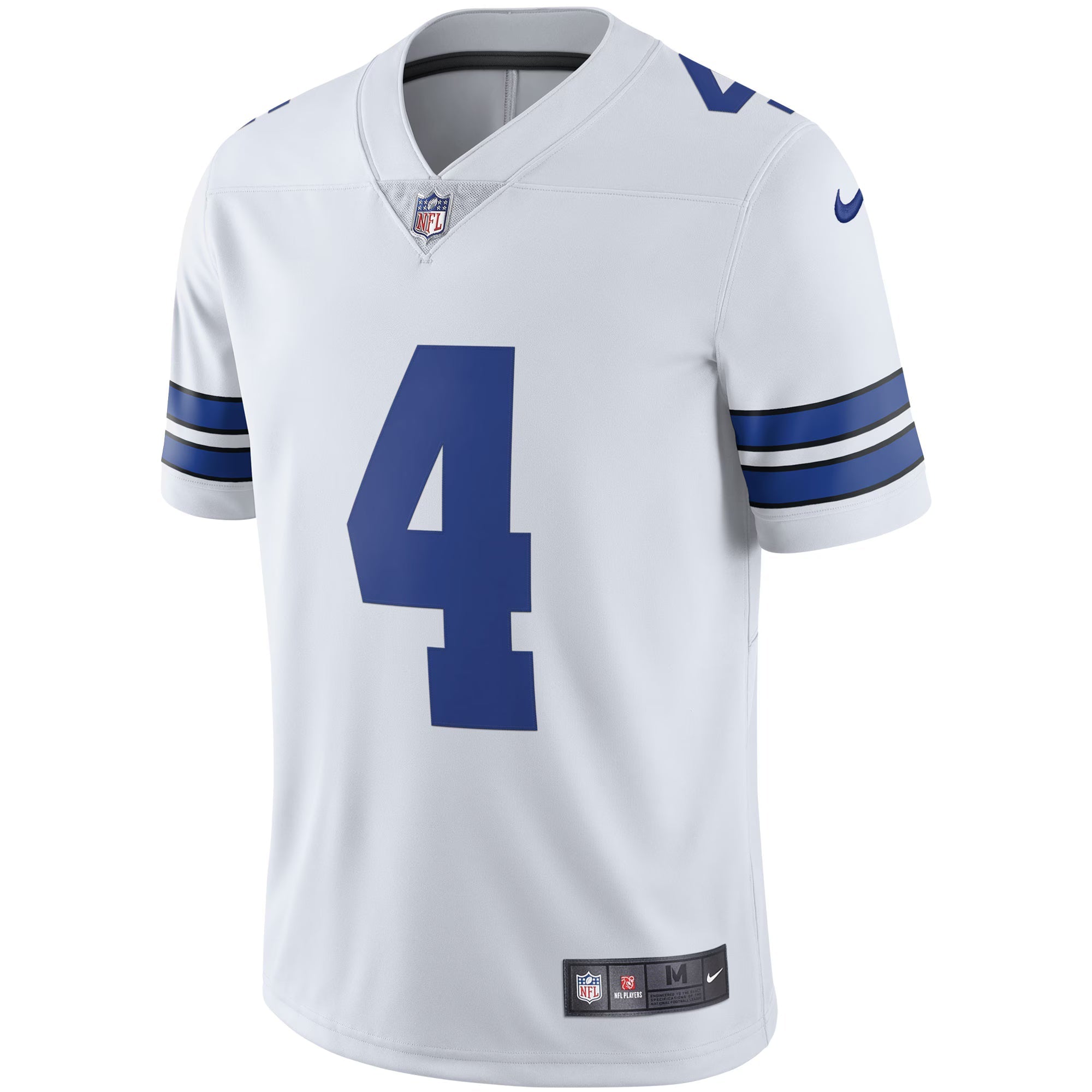 Dallas Cowboys Dak Prescott White Vapor Limited Player Jersey