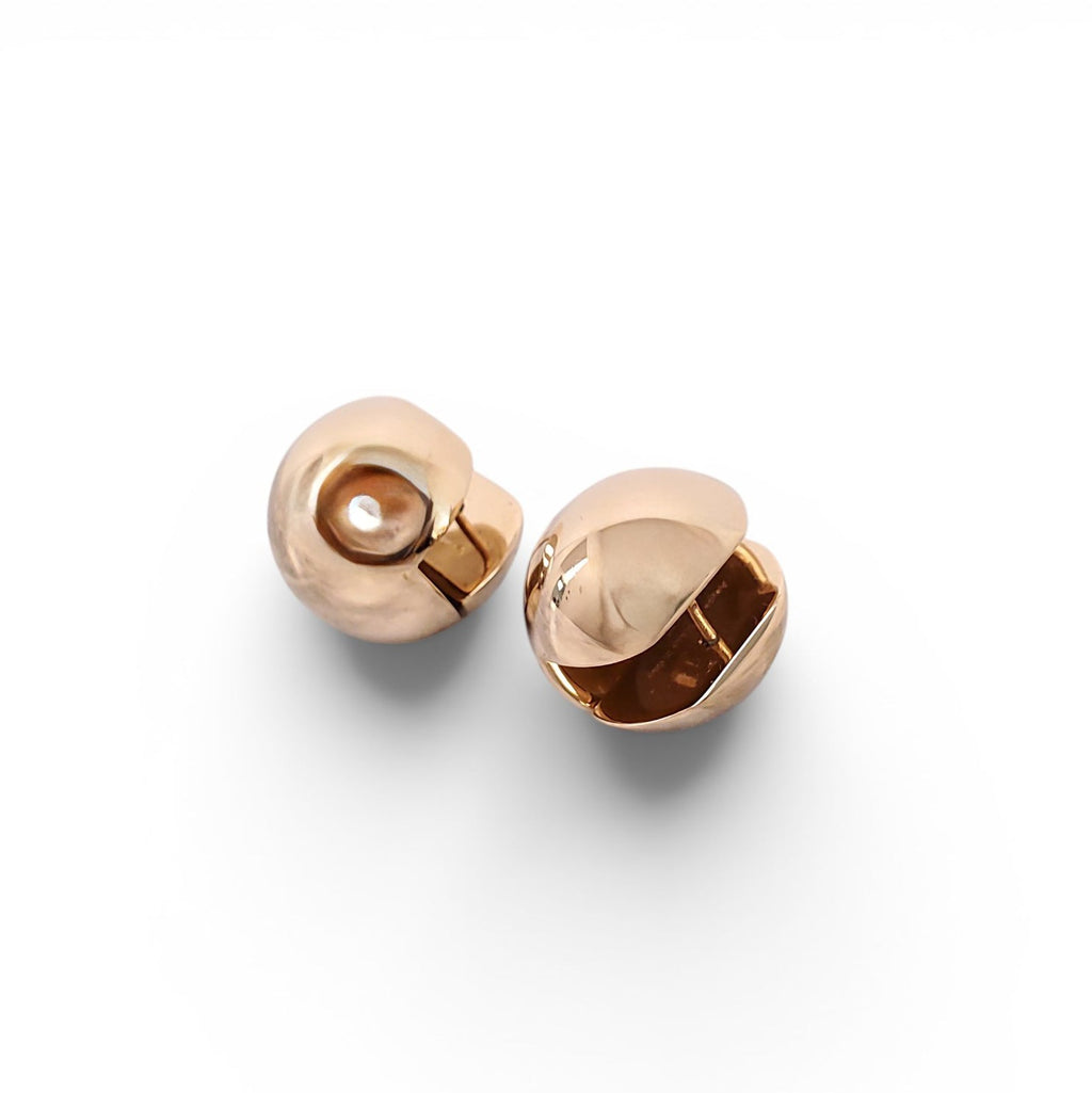 AEYDE 'ALICE SMALL' 18K GOLD PLATED EARRINGS