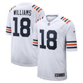 Chicago Bears Caleb Williams White 2024 NFL Draft 2nd Alternate Game Player Jersey