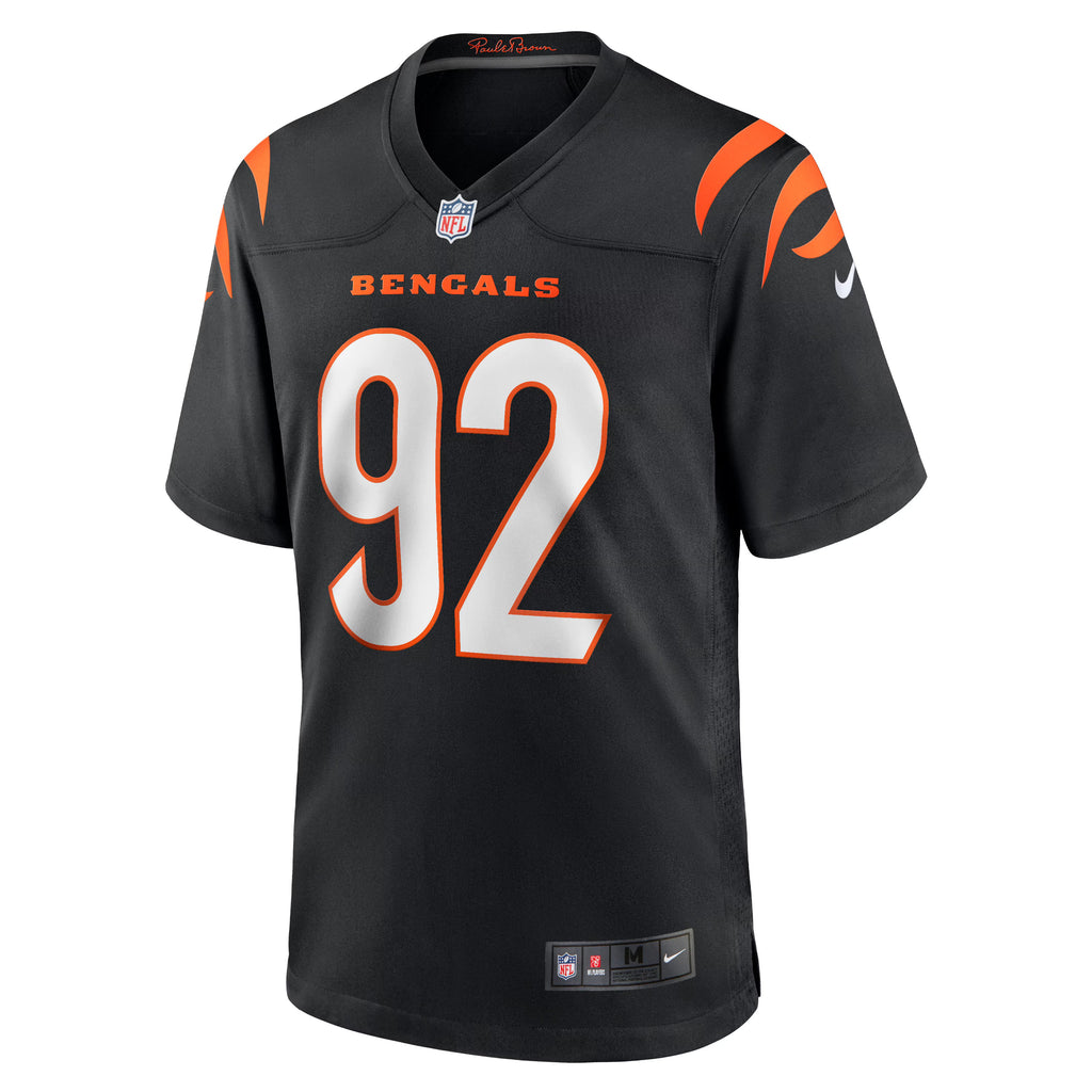 Cincinnati Bengals B.J. Hill Black Game Jersey