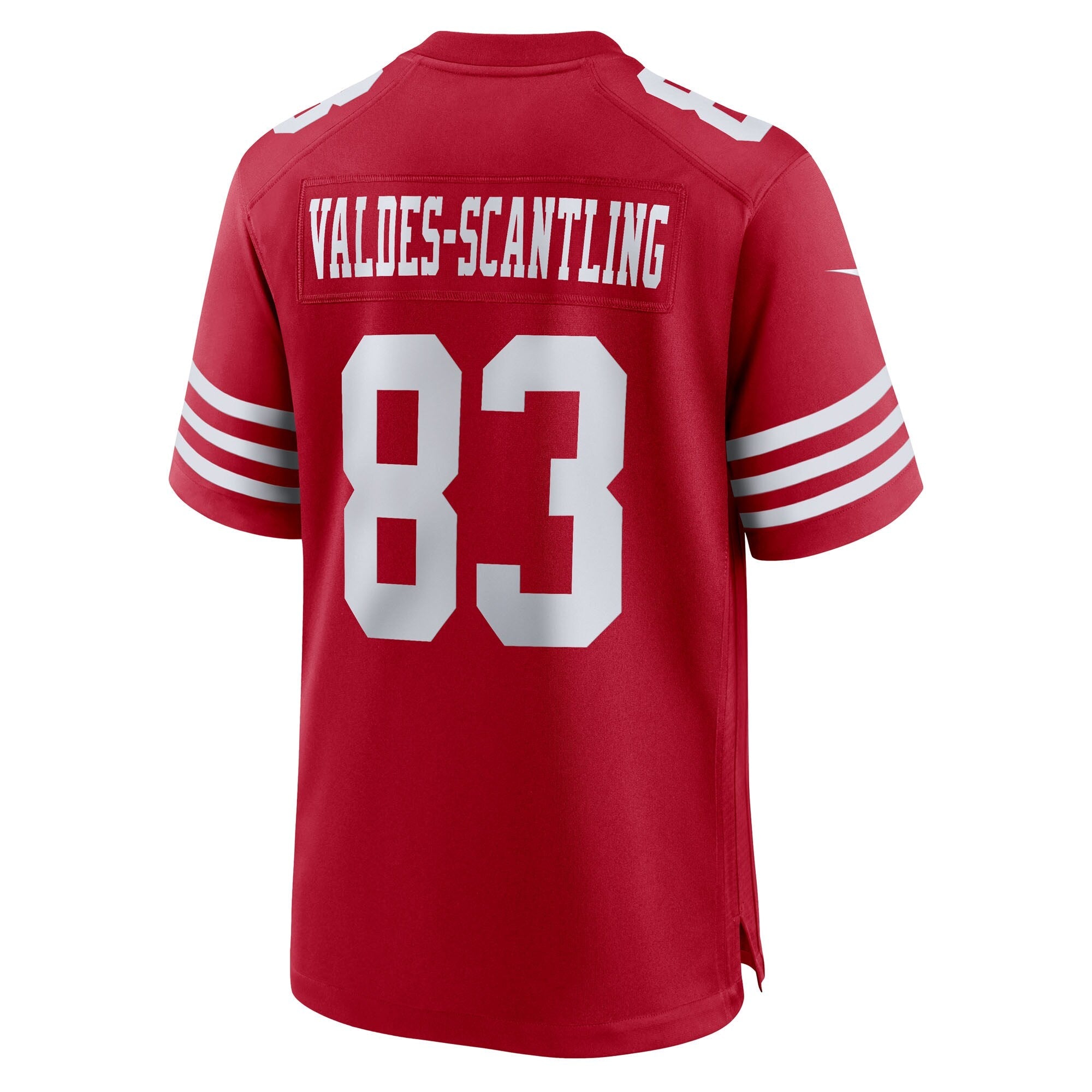 San Francisco 49ers Marquez Valdes-Scantling Scarlet Team Game Jersey