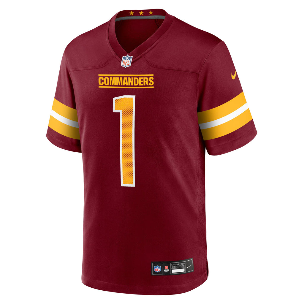 Washington Commanders Deebo Samuel Sr Burgundy Game Player Jersey