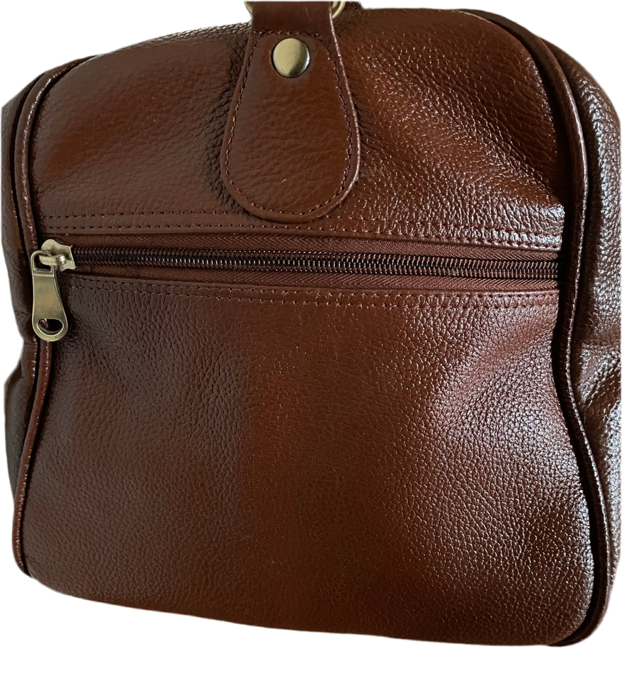 New Buffalo Leather Large Tan Duffel/Travel Bag For Men/Women