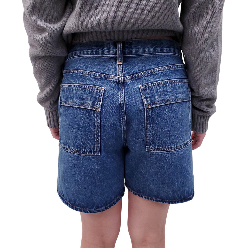 AGOLDE CARGO DENIM SHORTS - SIZE 30