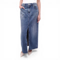 AGOLDE LONG DENIM SKIRT - SIZE 27