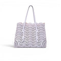 ALAÏA BABY BLUE MINA 32 TOTE BAG