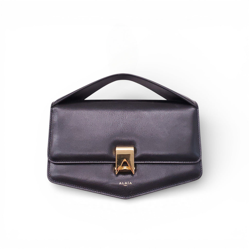 ALAÏA 'LE PAPA' LEATHER CROSSBODY BAG