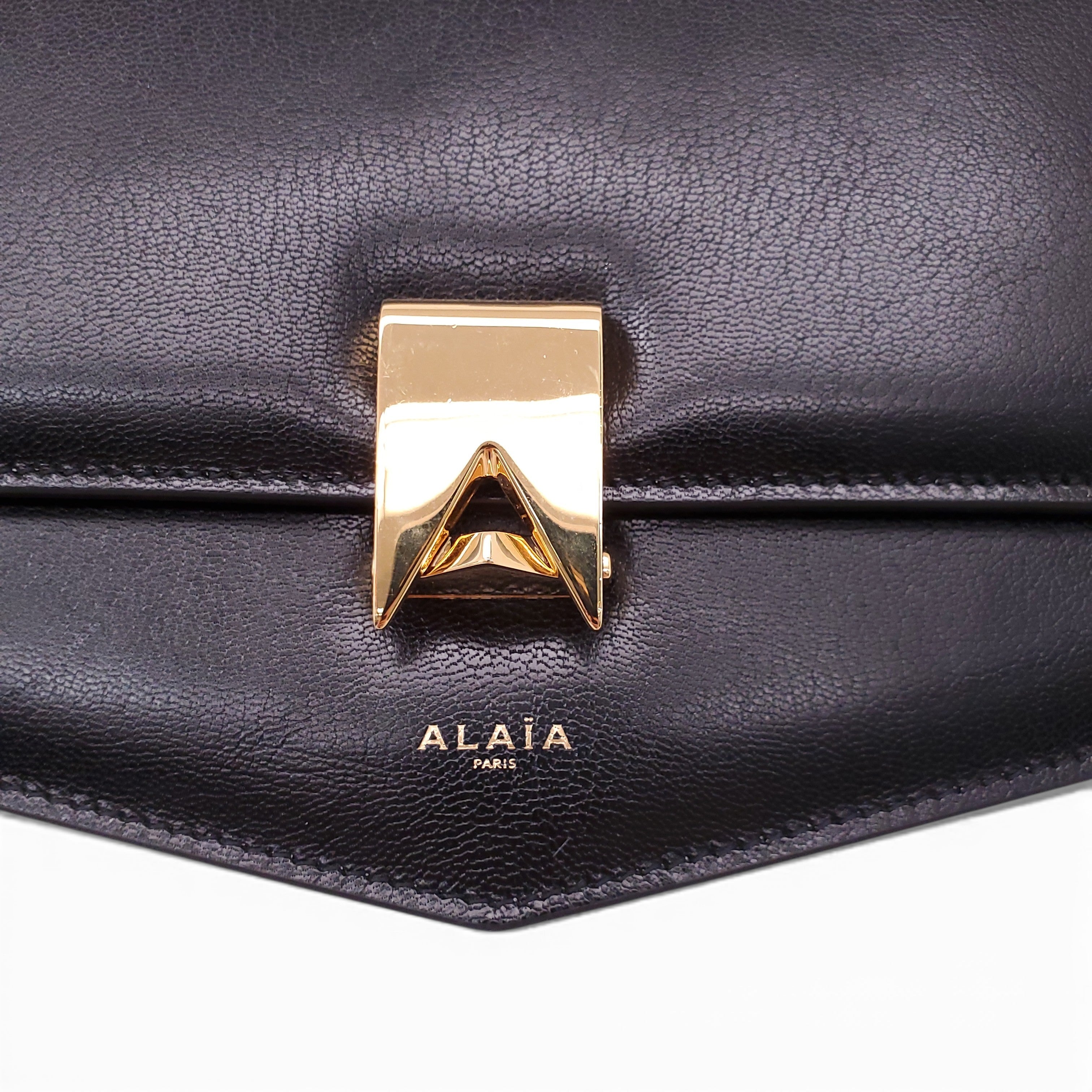 ALAÏA 'LE PAPA' LEATHER CROSSBODY BAG