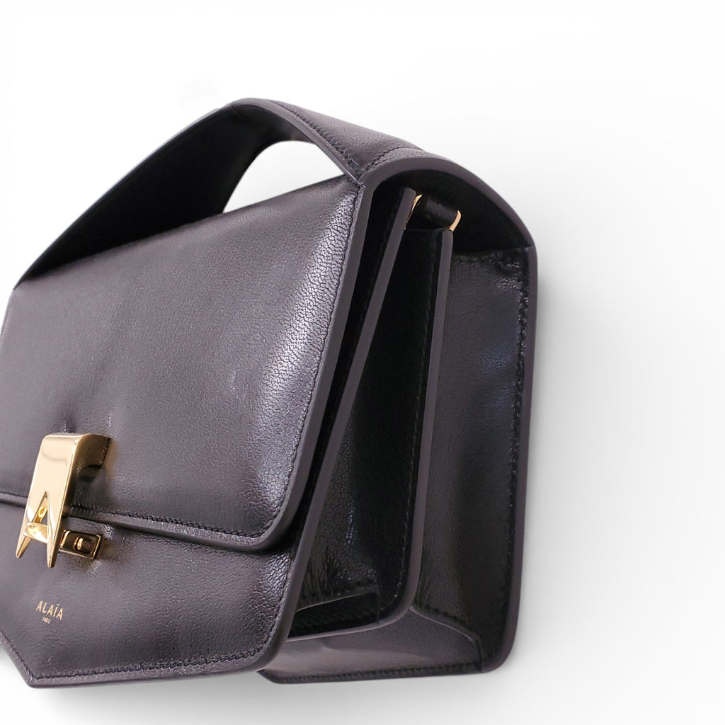 ALAÏA 'LE PAPA' LEATHER CROSSBODY BAG