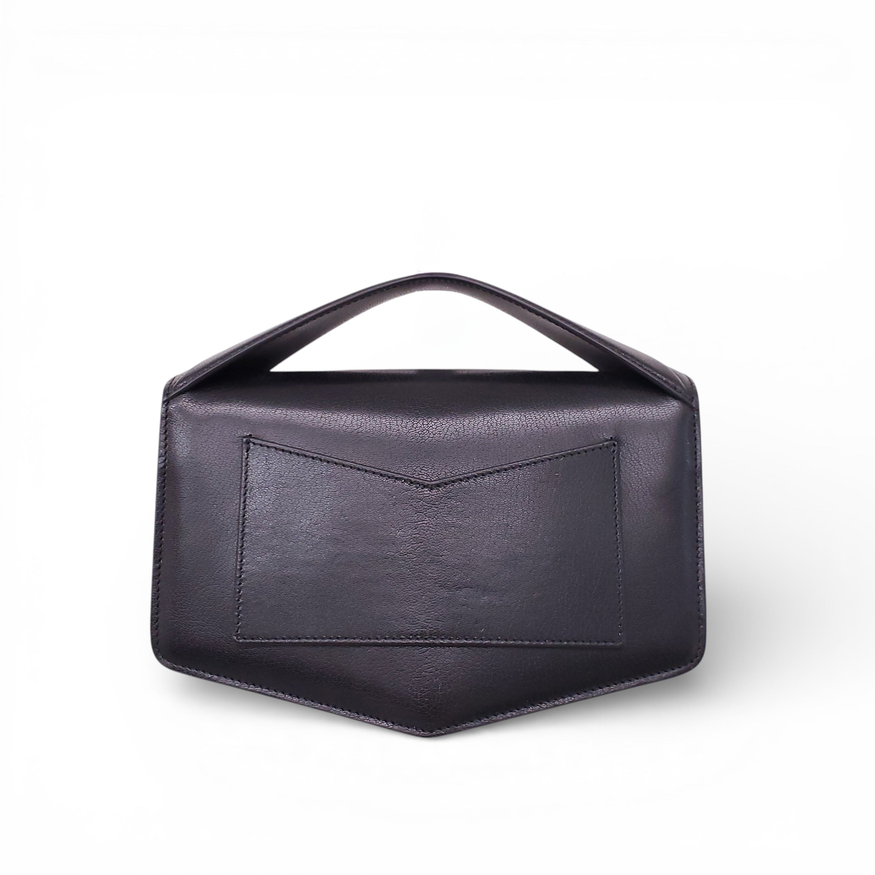 ALAÏA 'LE PAPA' LEATHER CROSSBODY BAG