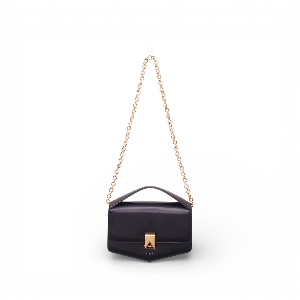ALAÏA 'LE PAPA' LEATHER CROSSBODY BAG