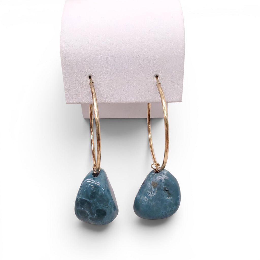 ALESSIA SANTI GLASS EARRINGS