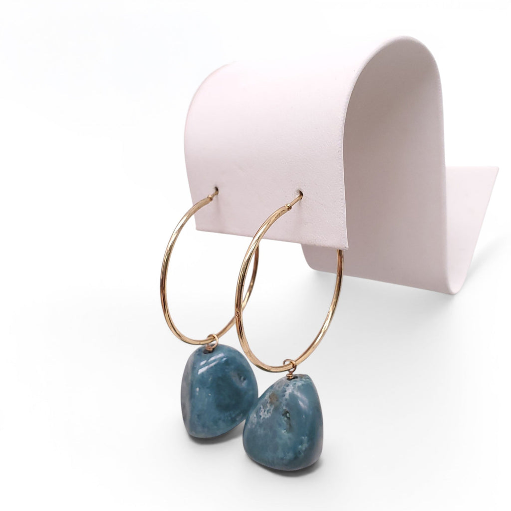 ALESSIA SANTI GLASS EARRINGS