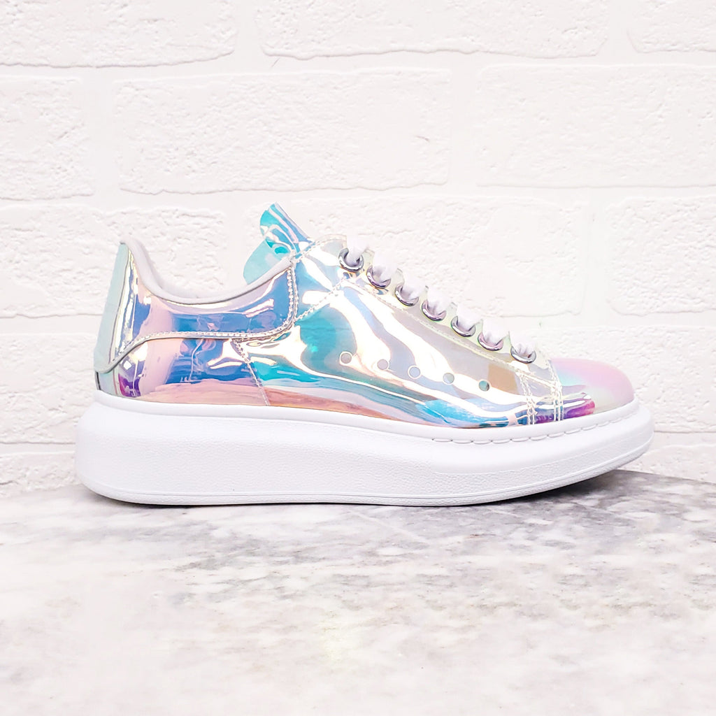 ALEXANDER MCQUEEN LUCITE SNEAKERS - SIZE 36.5