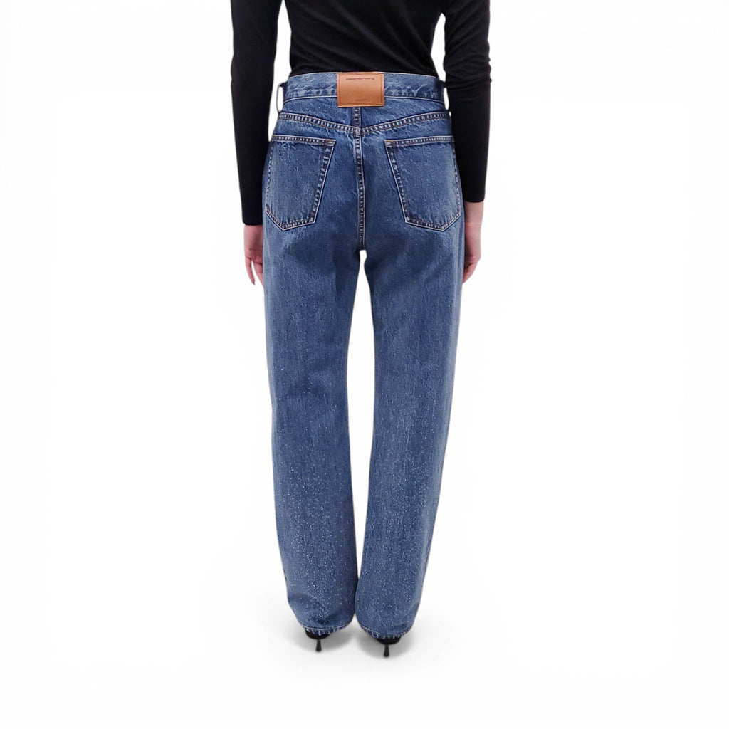ALEXANDERWANG CRYSTAL EMBELLISHED JEANS - SIZE 28
