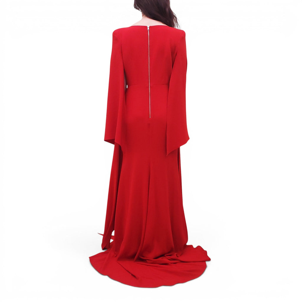 ALEX PERRY RED GOWN - SIZE 12 US (SIZE 16 UK)
